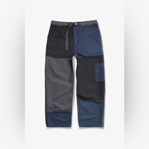 Men's Cargo Pants in Black and Blue